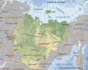 Karte Jakutien